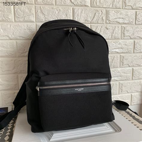 ysl canvas backpack|More.